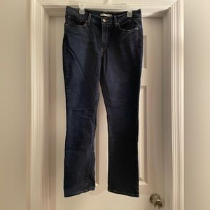 Levi’s classic straight jeans, size 10